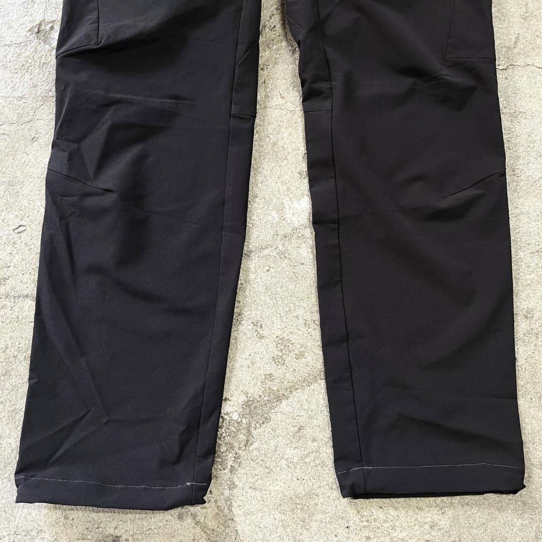 and wander アンドワンダー ストレッチ パンツ 3 ブラック