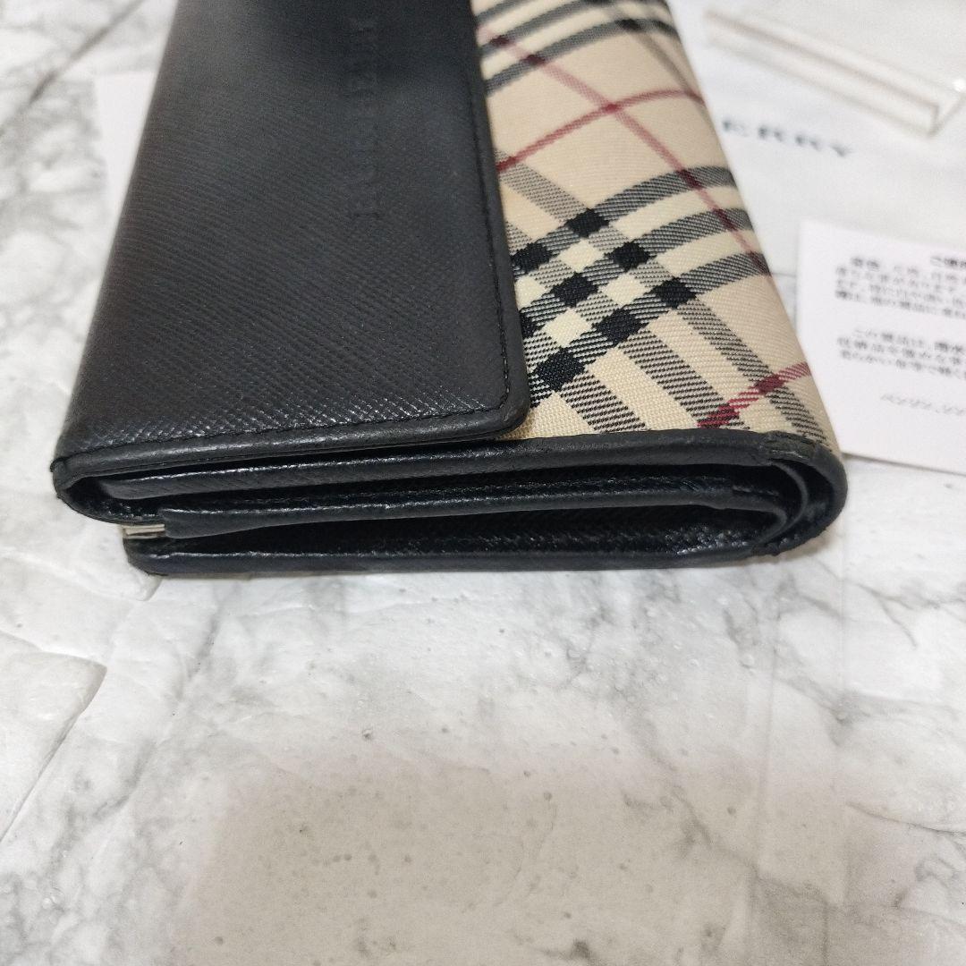 BURBERRY チェック柄 三つ折り財布