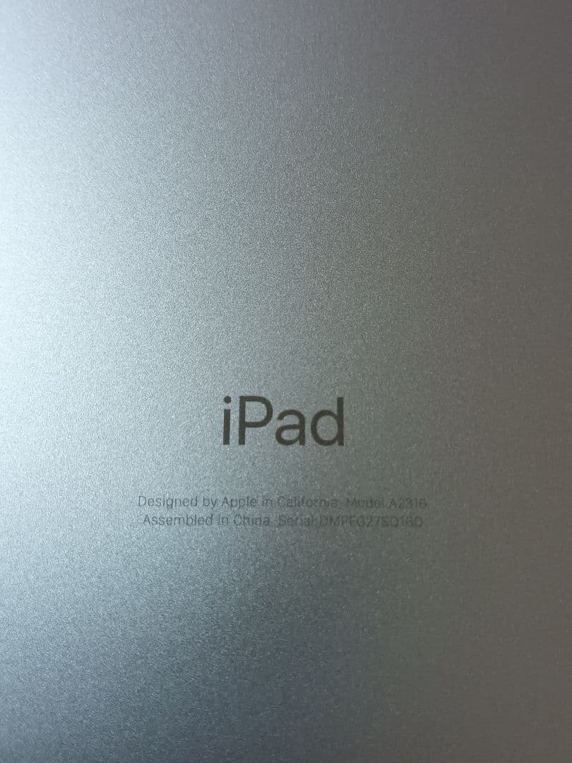 美品 iPad Air 第4世代バッテリー85%