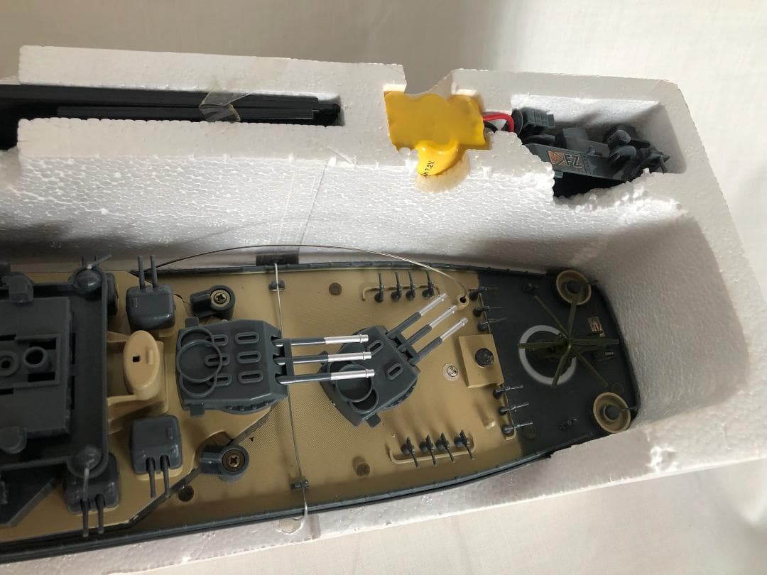 ね*郎様 ＲＣ戦艦 - 弁慶　ラジコン　動作品　サイズ約63cm(箱) 新充電式