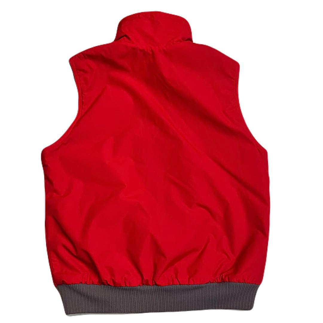 80s Patagonia パタゴニア シェルドシンチラベスト 赤 ヴィンテージ