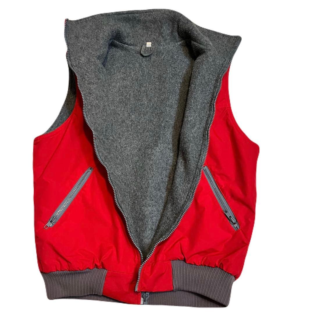 80s Patagonia パタゴニア シェルドシンチラベスト 赤 ヴィンテージ