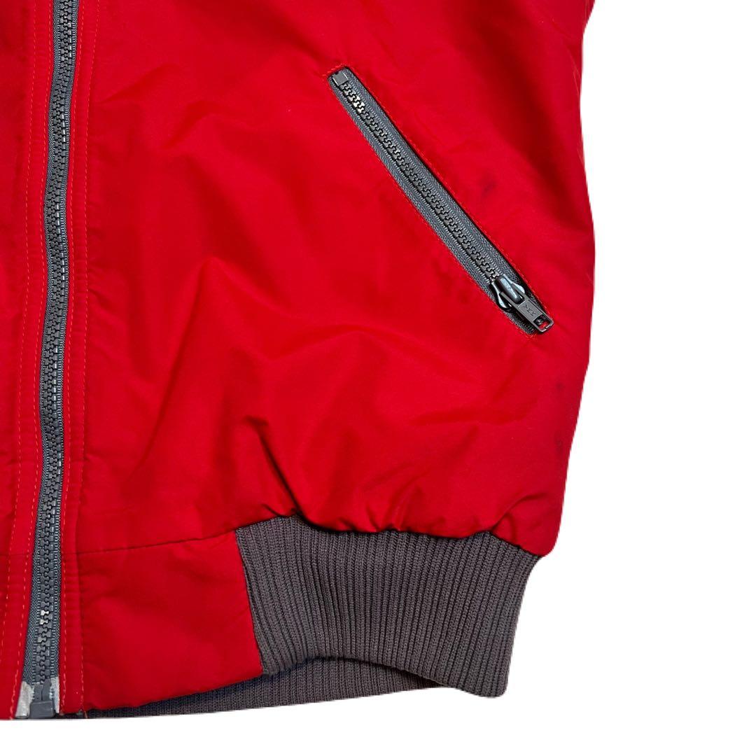 80s Patagonia パタゴニア シェルドシンチラベスト 赤 ヴィンテージ