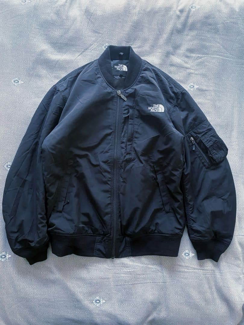 ノースフェイス　ボンバーインサレーションジャケット　MA-1 ブルゾン　K/M