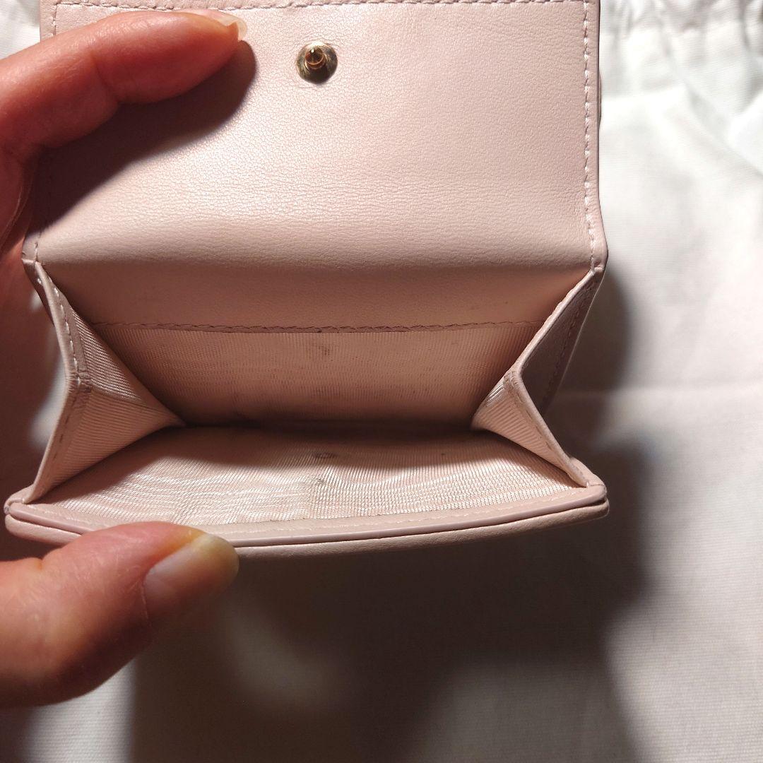 【DIOR】Lady Dior Lotus ウォレット ピンク