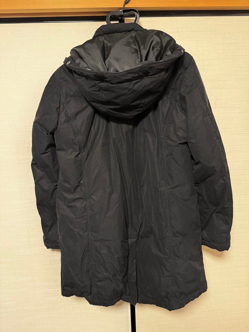 美品　BURBERRY BLACK LABEL モッズコート Lサイズ ブラック