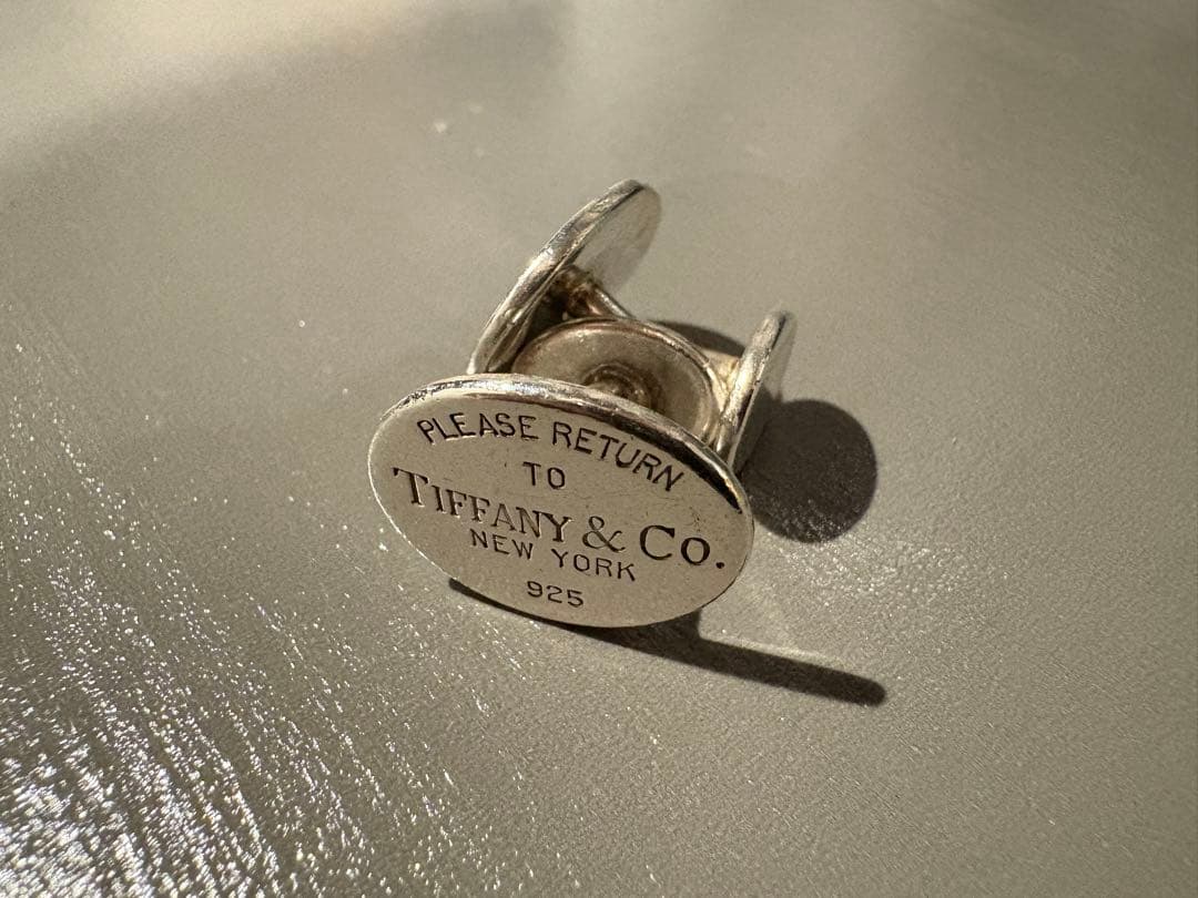Tiffany & Co. 925シルバー カフリンクス 2個セット