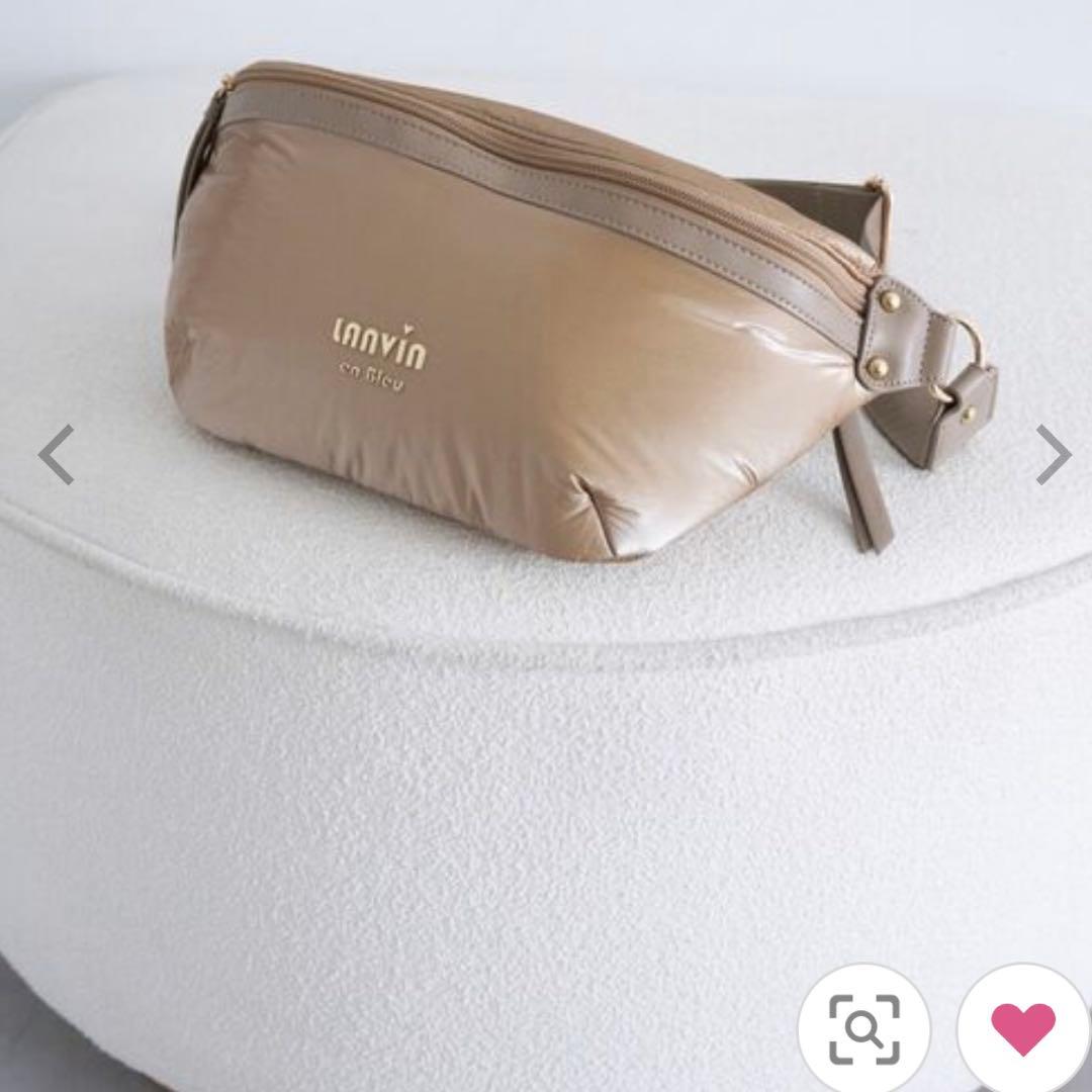 LANVIN en Bleu ボディバッグ キャメル