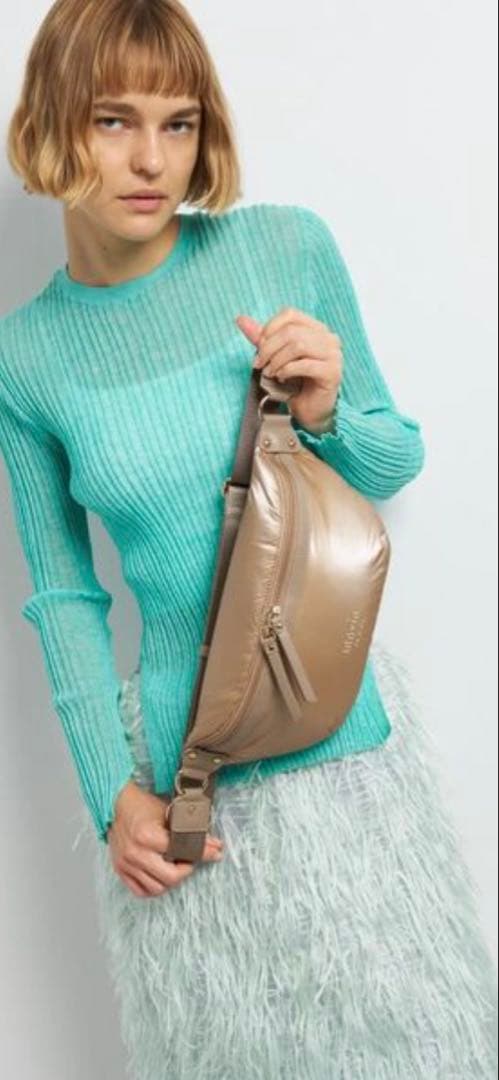 LANVIN en Bleu ボディバッグ キャメル