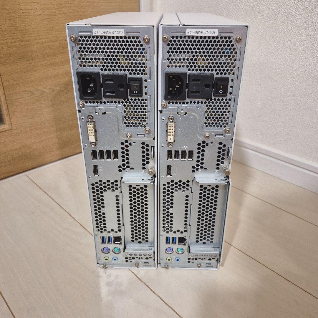 FUJITSU ESPRIMO LGA1151 6,7世代対応ベアボーン×2