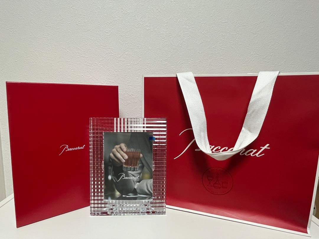 Baccarat クリスタルフォトフレーム