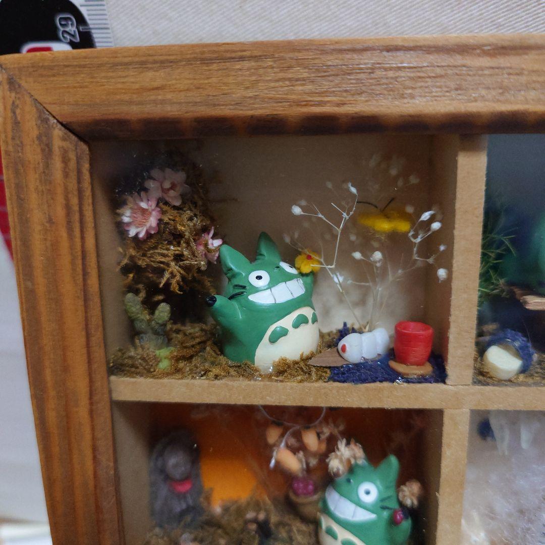 となりのトトロ　コレクションフレーム　四季ジオラマ　写真立て　レトロ　昭和レトロ