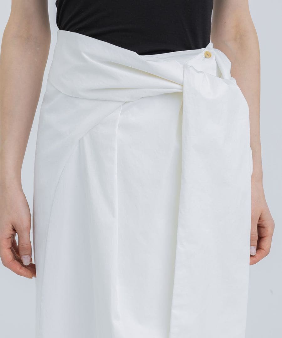イロット IIROT COTTON WRAP SKIRT