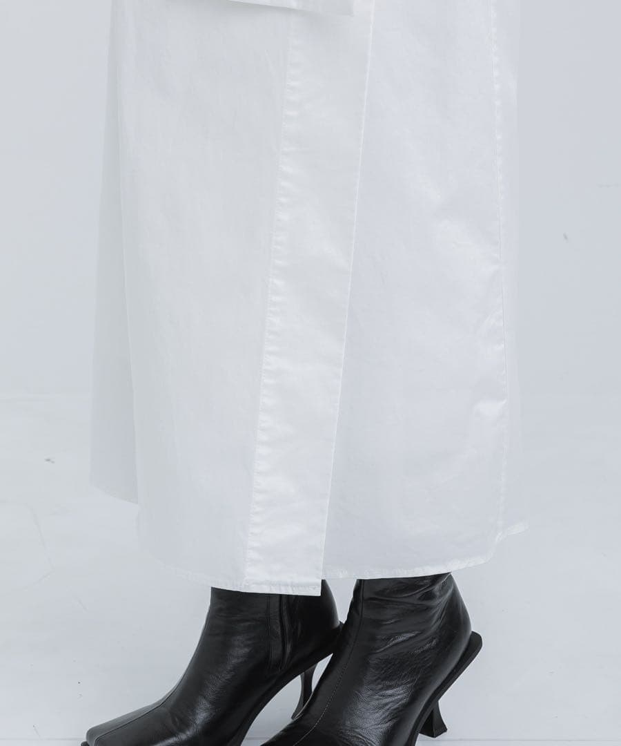イロット IIROT COTTON WRAP SKIRT
