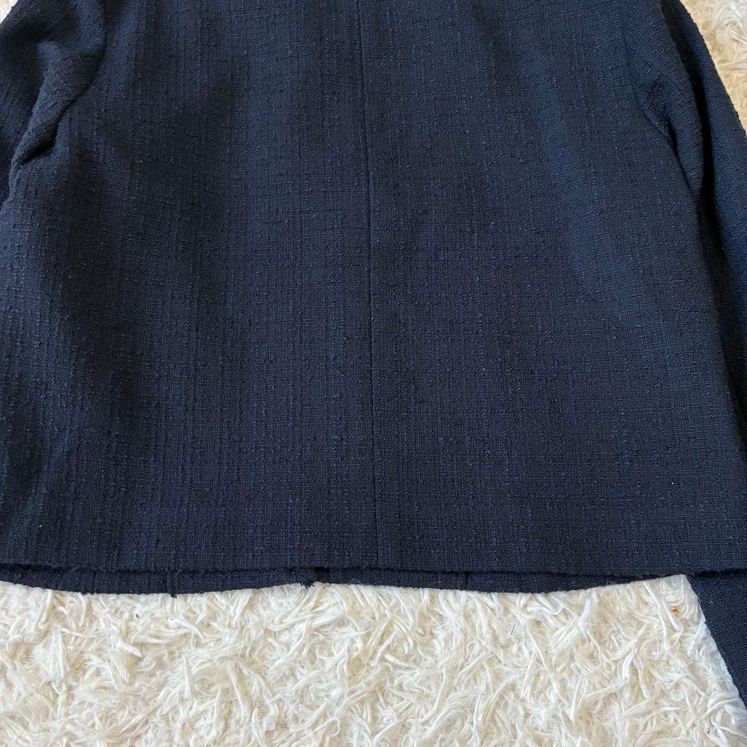新品タグ付き grove 25SS ツイードコンパクトジャケット