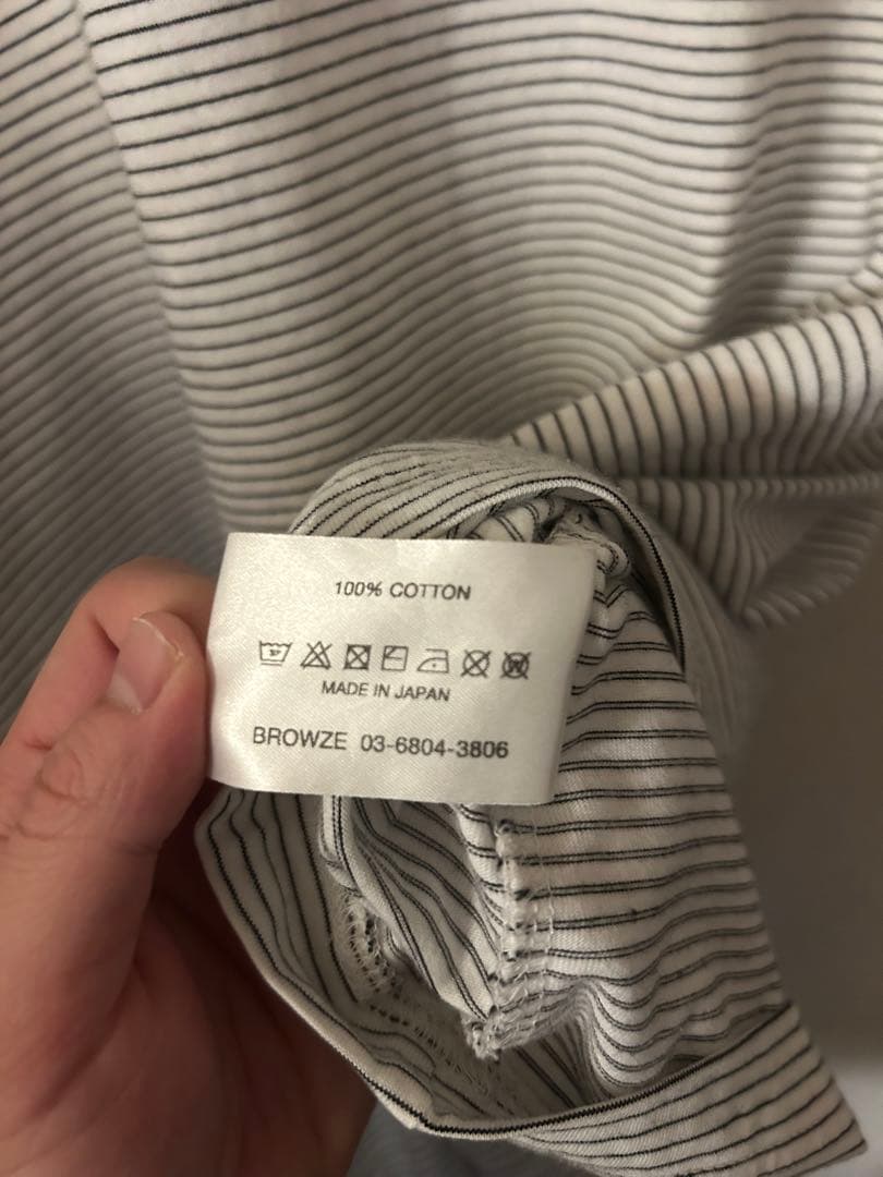 ennoy ボーダーtシャツ Sサイズ