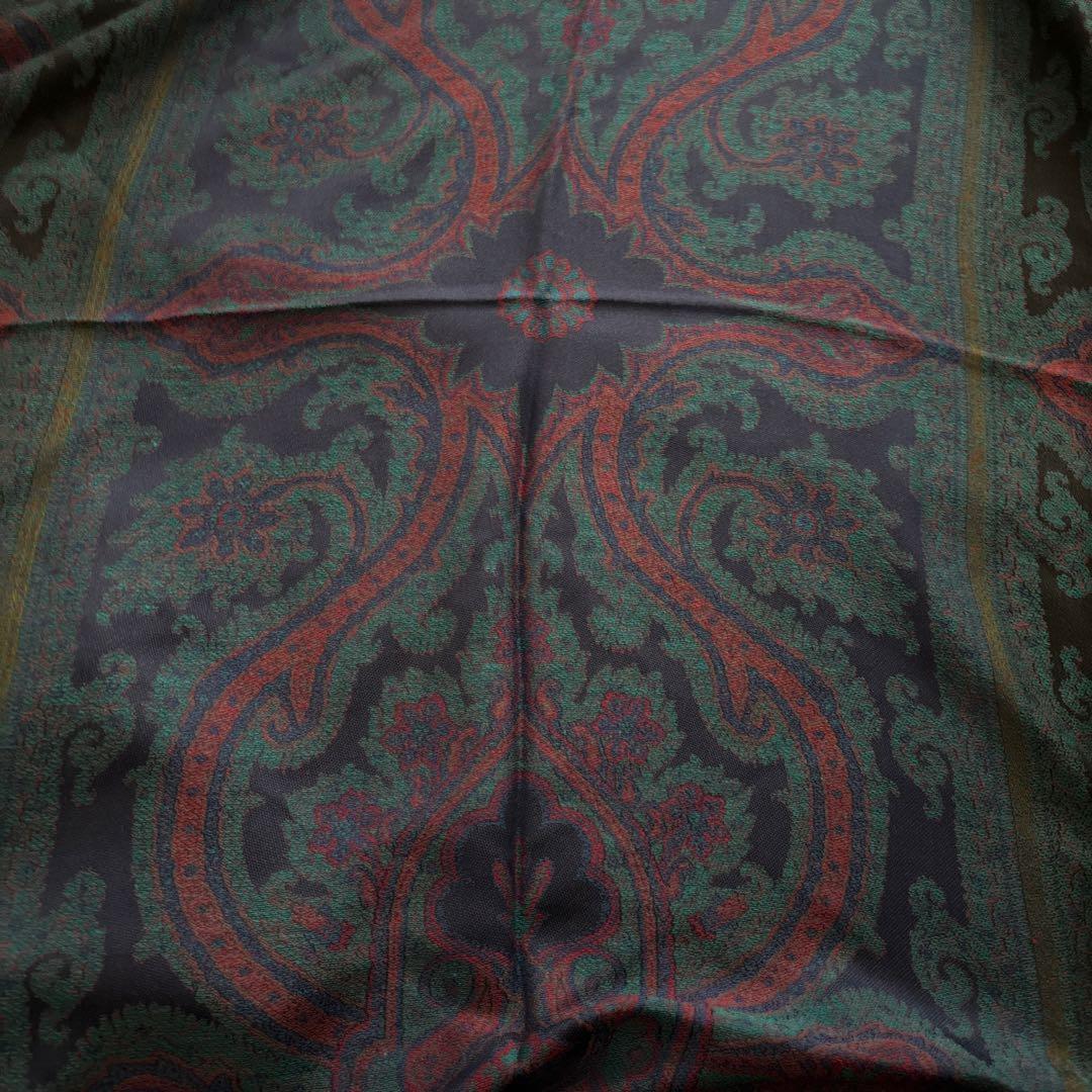 Yves Saint Laurent ストール シルク混 超大判
