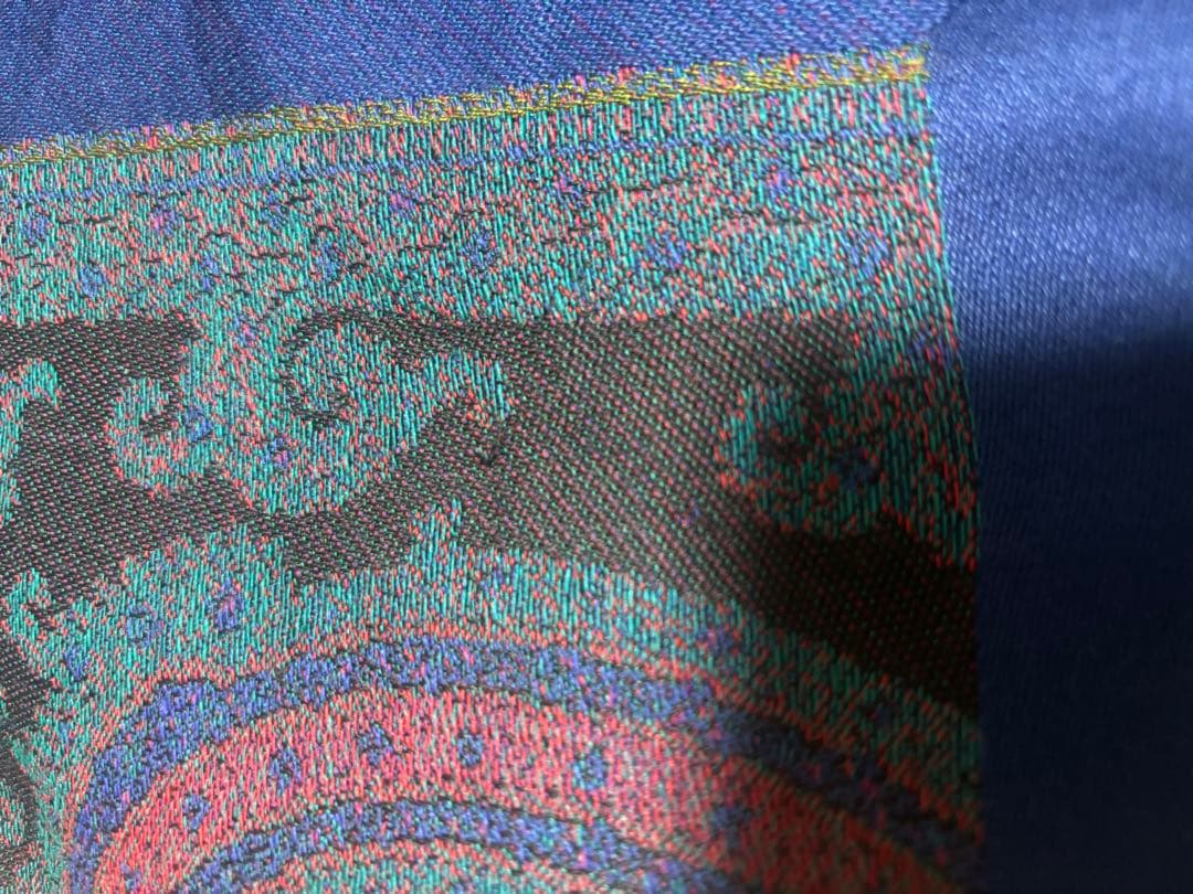 Yves Saint Laurent ストール シルク混 超大判