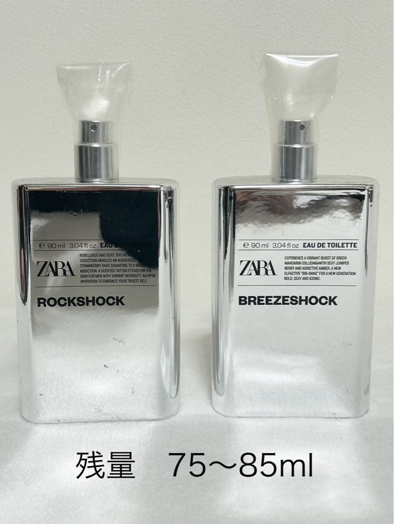 【中古】ZARA ザラ　香水　オードトワレ　4点 メンズ