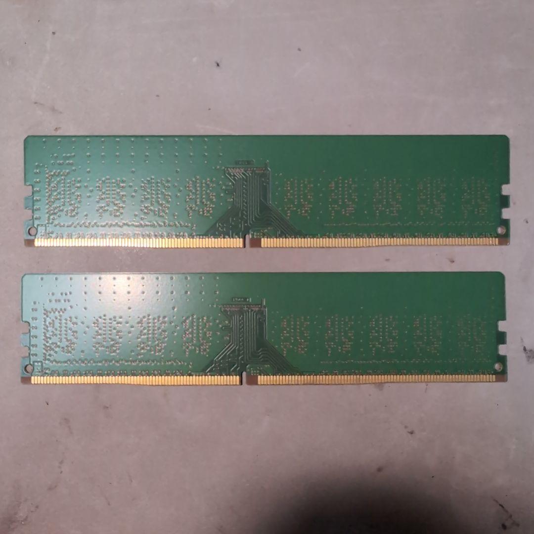 Crucial 8GB DDR4 2133 UDIMM メモリ 2枚セット