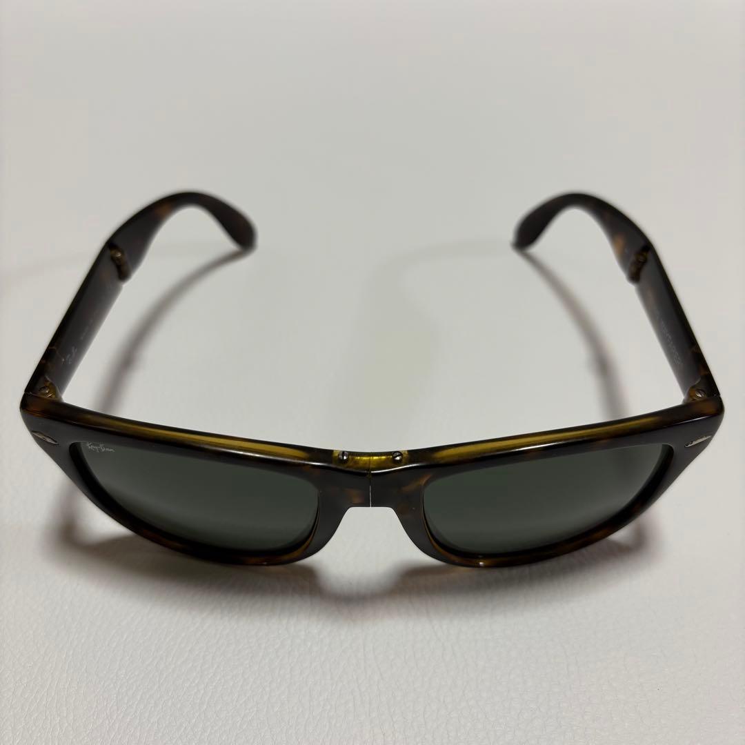 【美品】Ray-Ban RB4105 710 折りたたみ ケース付