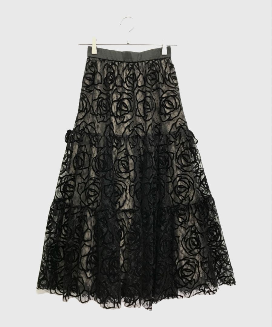 スカート herlipto rosa lace tiered skirt