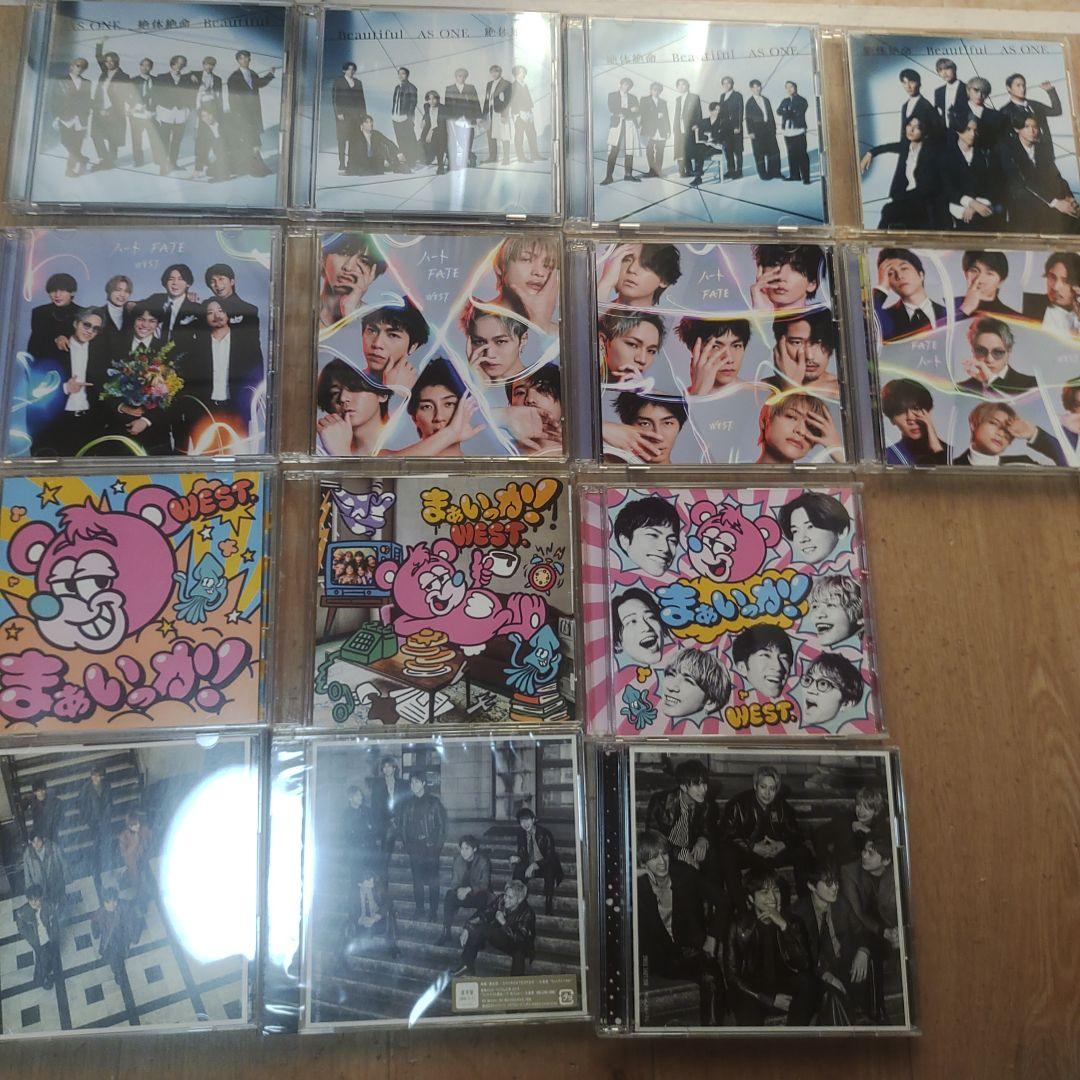 ジャニーズWEST　1～23th シングル　セット　まとめ　CD ,DVD