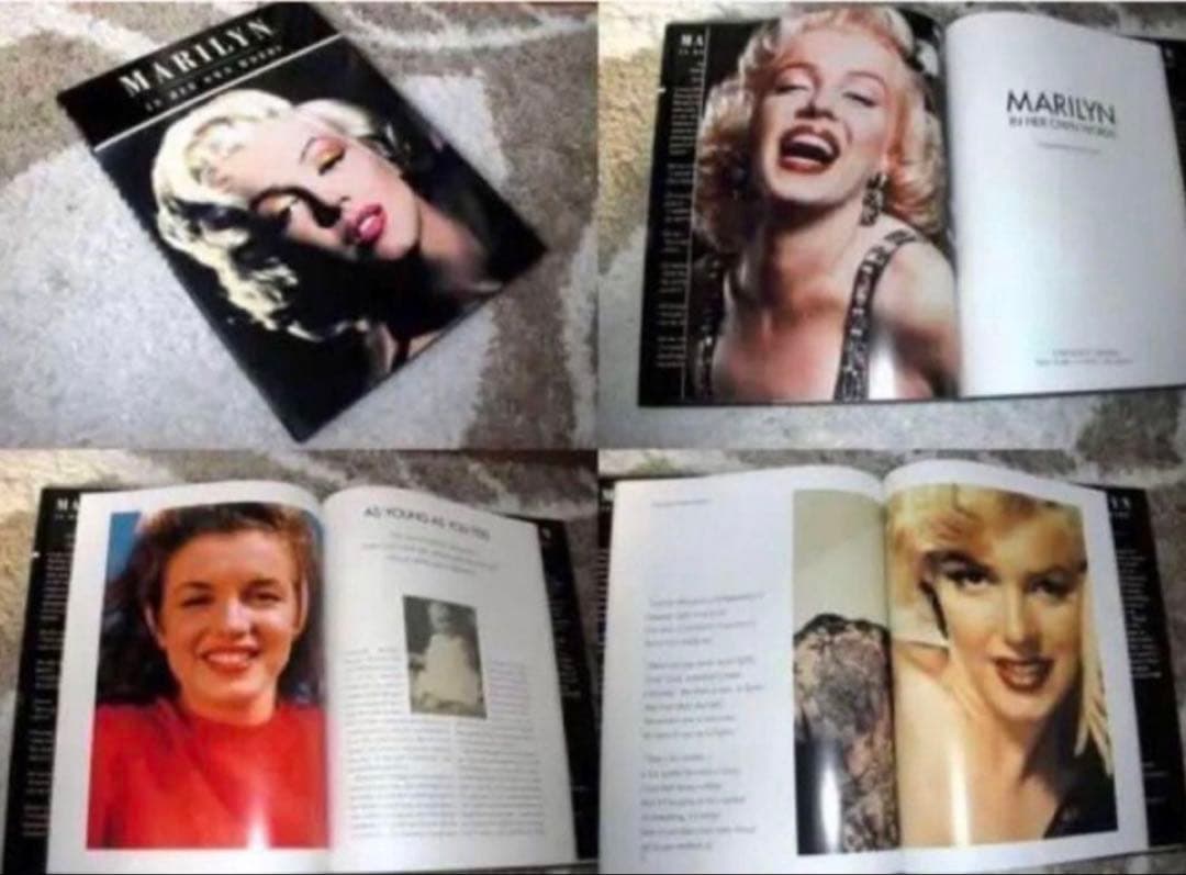写真集マリリンモンロー＊米国購入洋書1991年発刊デッドストック未読書