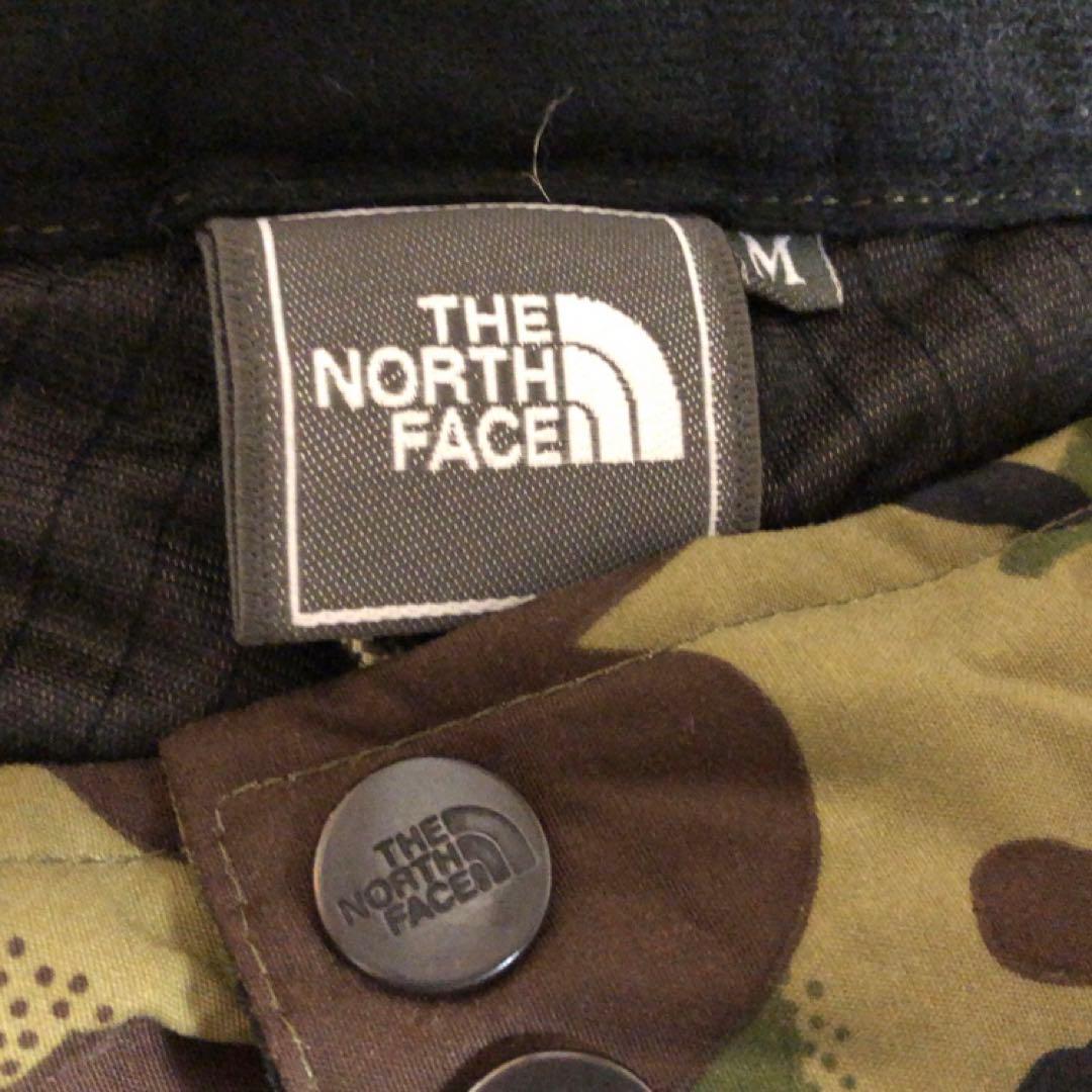 レア物□THE NORTH FACE ノースフェイス 迷彩 スノーボードウェア