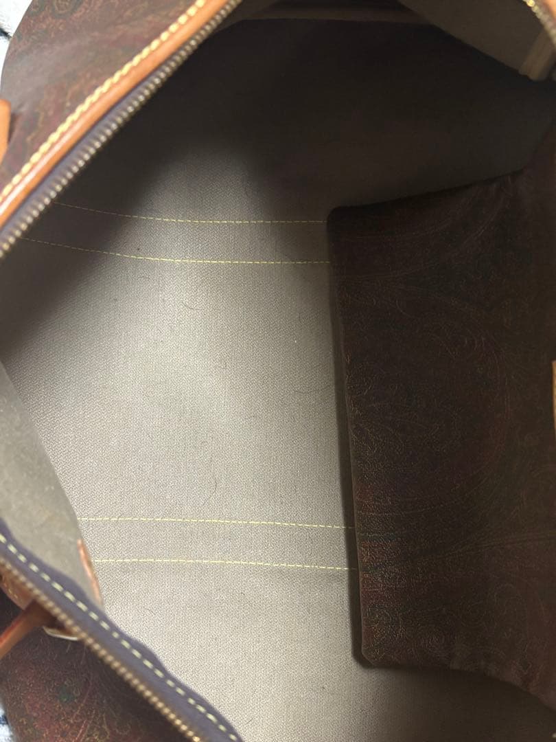 ゴ*リ様 ETRO ペイズリー柄 ボストンバッグ