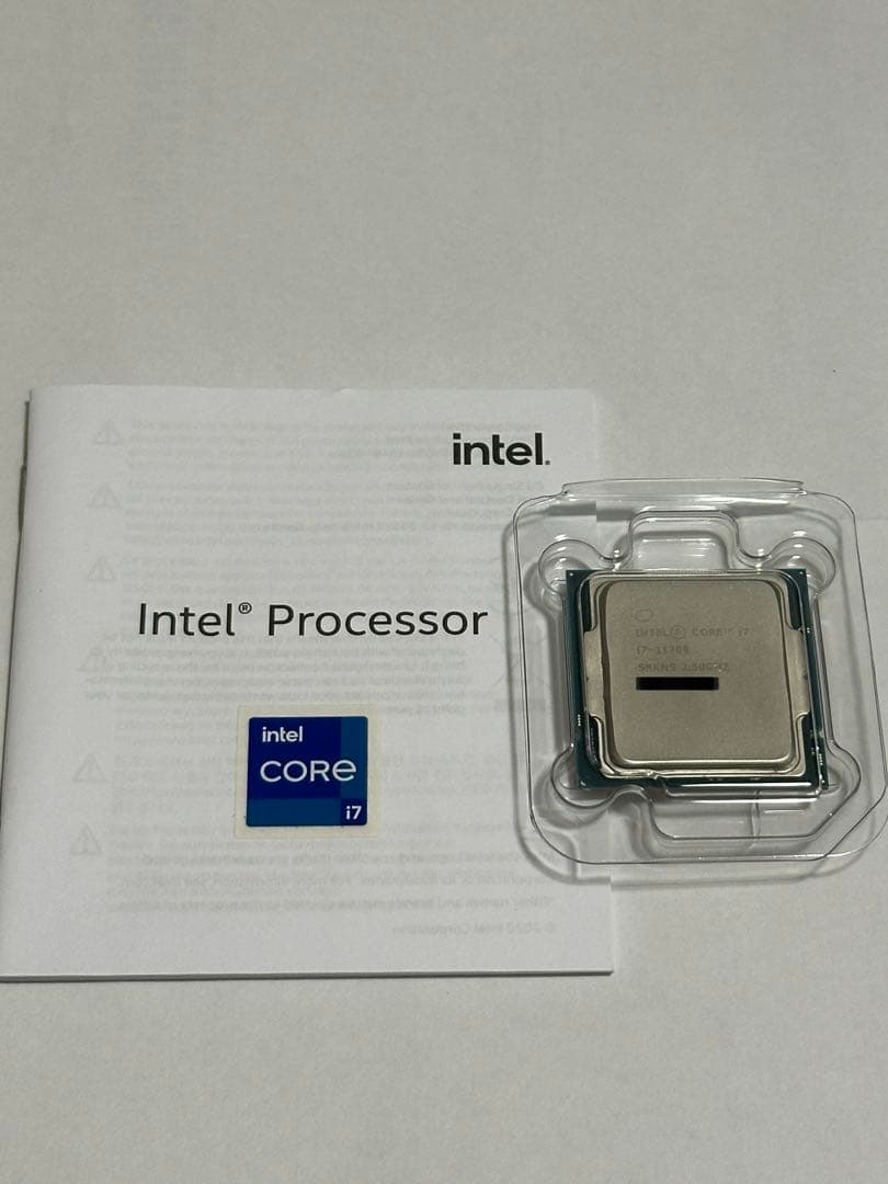インテル Intel i7-11700　i7 第11世代 LGA1200