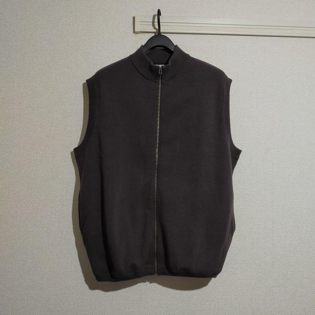 Steven Alan ¥16,500 ミラノリブ スタンドカラー ベスト