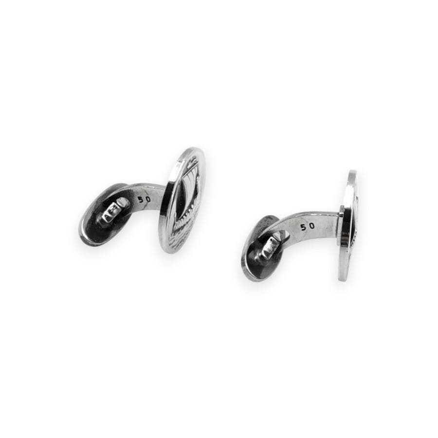 美品 ジョージジェンセン カフリンクス 帆船 シルバー 11-25111116
