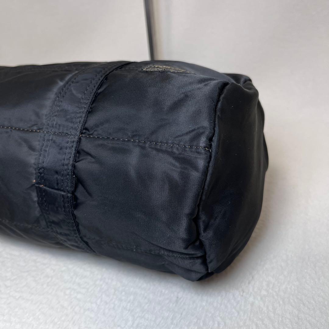 ☆美品☆ ポーター／タンカー ミニボストンバッグ　ダッフル ブラック L