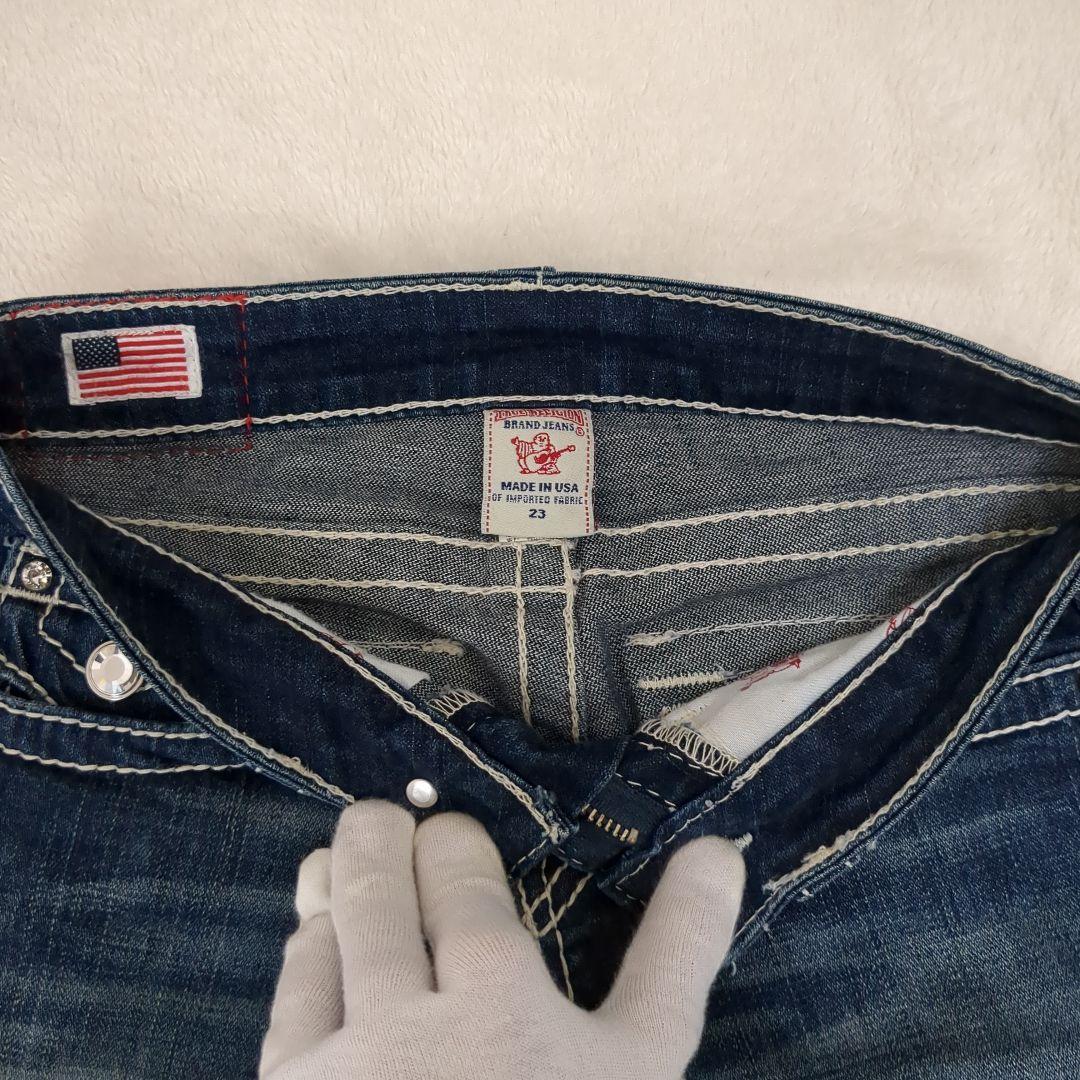 【希少】TRUE RELIGION　JOEY BIG T　スワロフスキー　W23