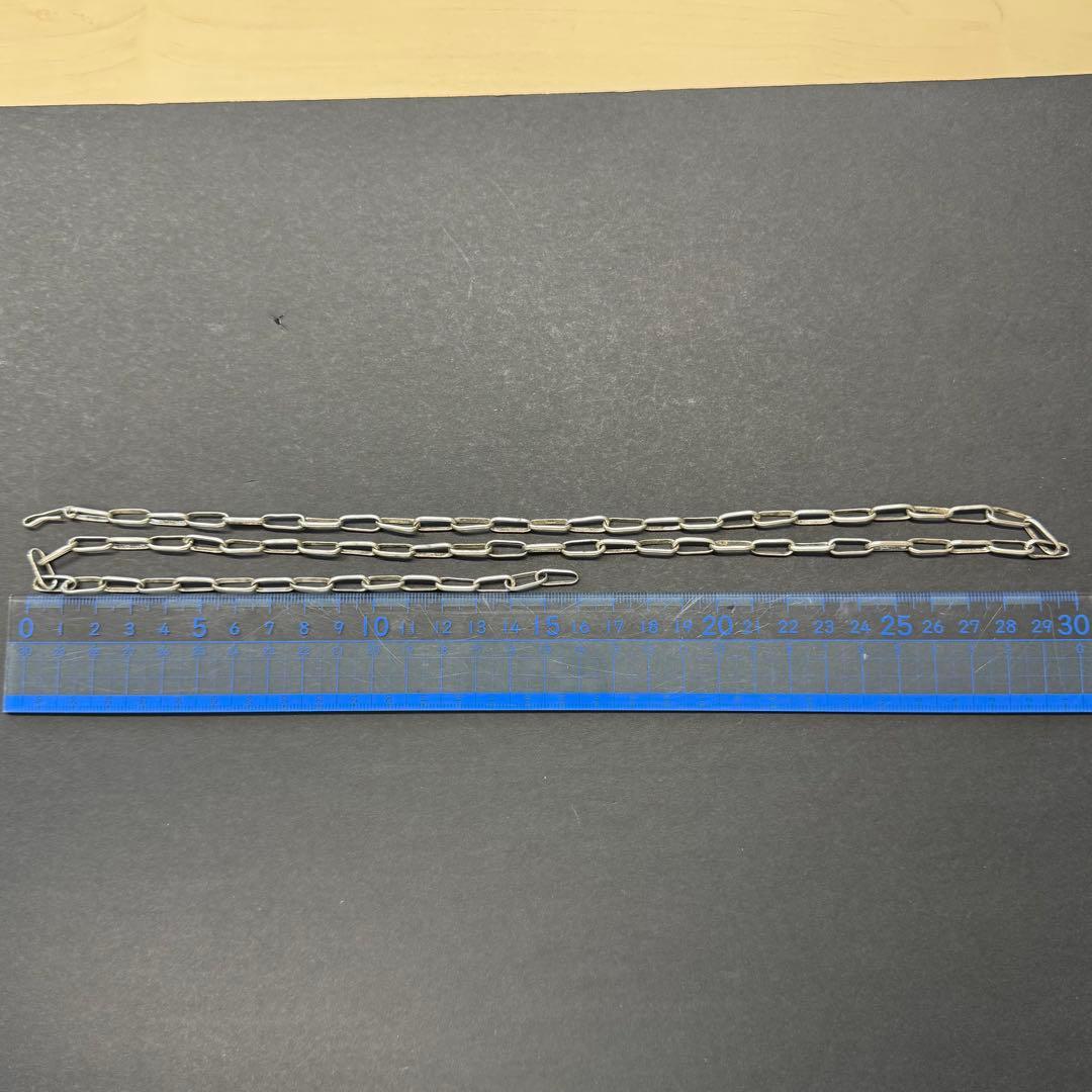 【太め 76㎝】ナバホチェーンネックレス sterling silver