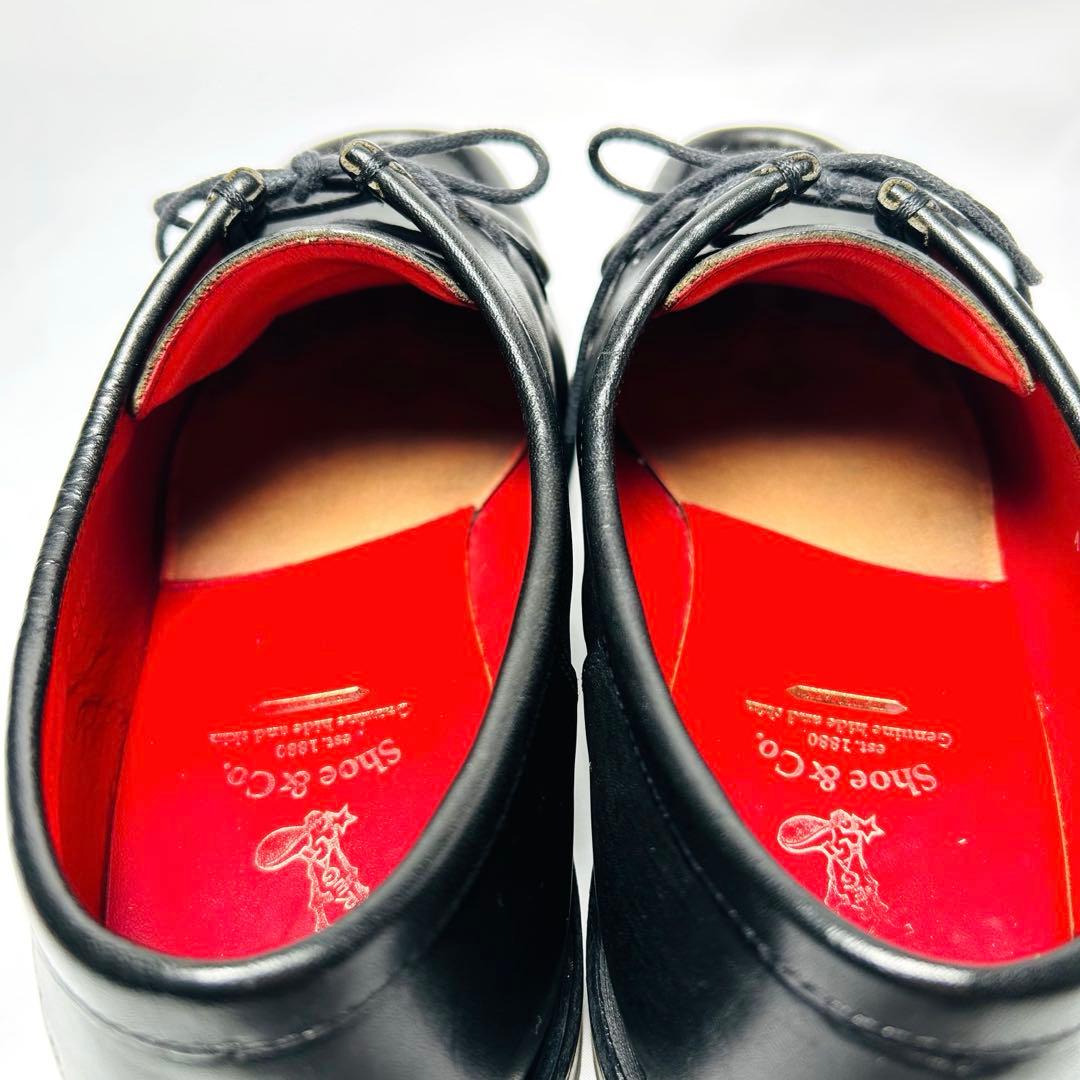 【極美品】REGAL Shoe & Co. 26 チロリアン 2アイレット 黒