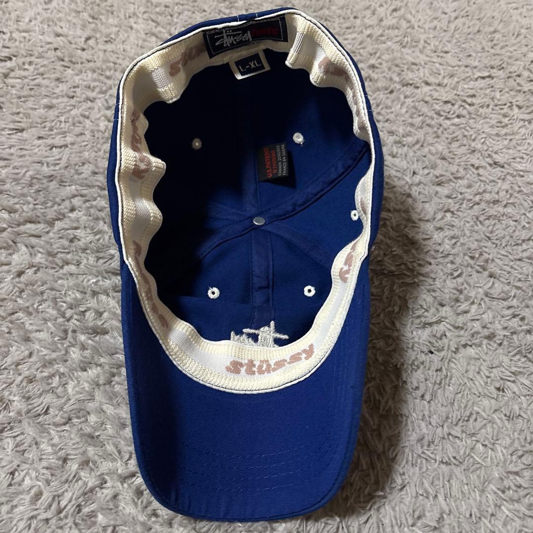 A*U様 old stussy cap 90s 紺タグ サイズＬ～ＸＬカラー ネ