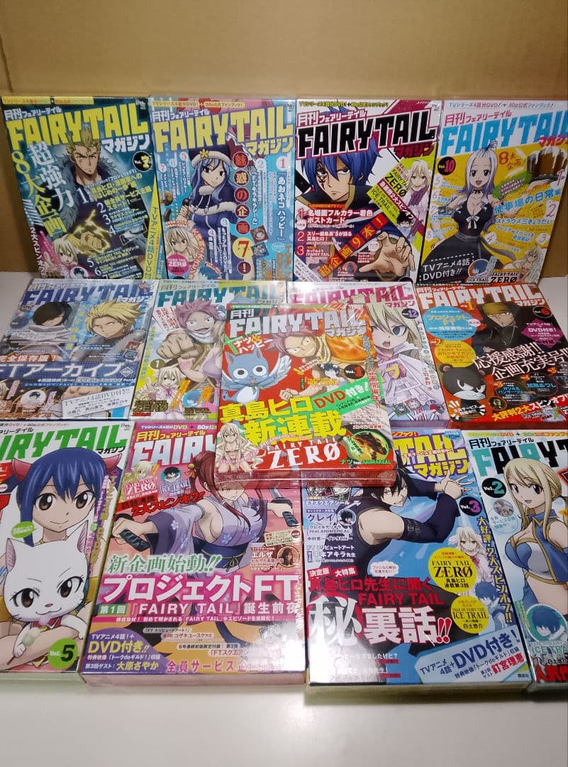 【送料込み】FAIRY TAIL 全１３巻 DVD付き
