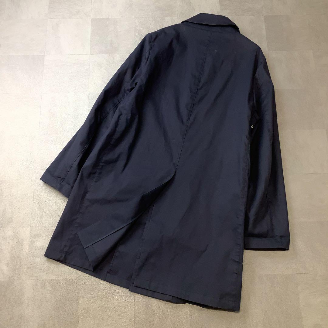 Traditional Weatherwear ステンカラー コート ネイビー