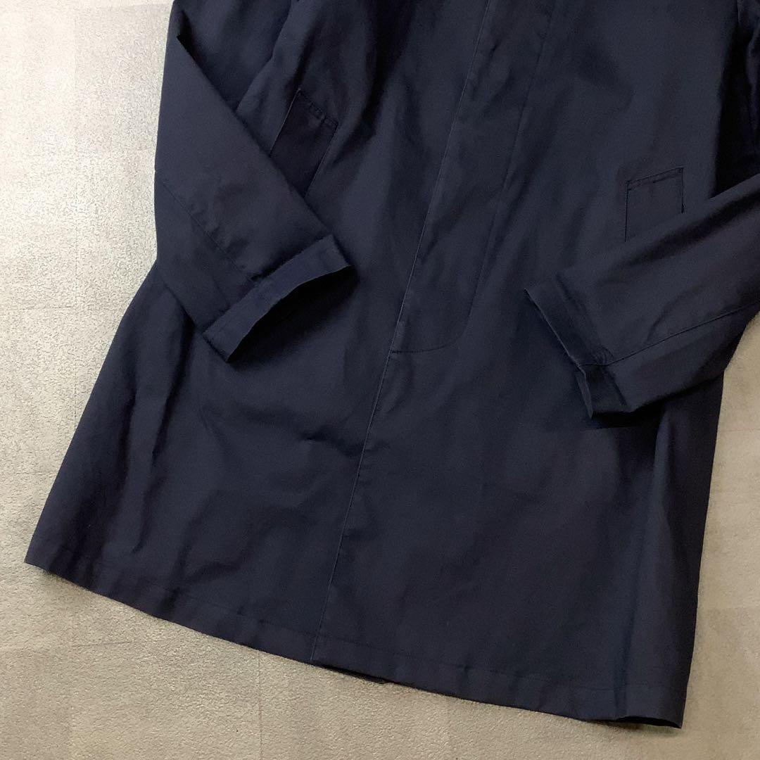Traditional Weatherwear ステンカラー コート ネイビー