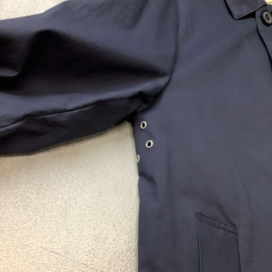 Traditional Weatherwear ステンカラー コート ネイビー