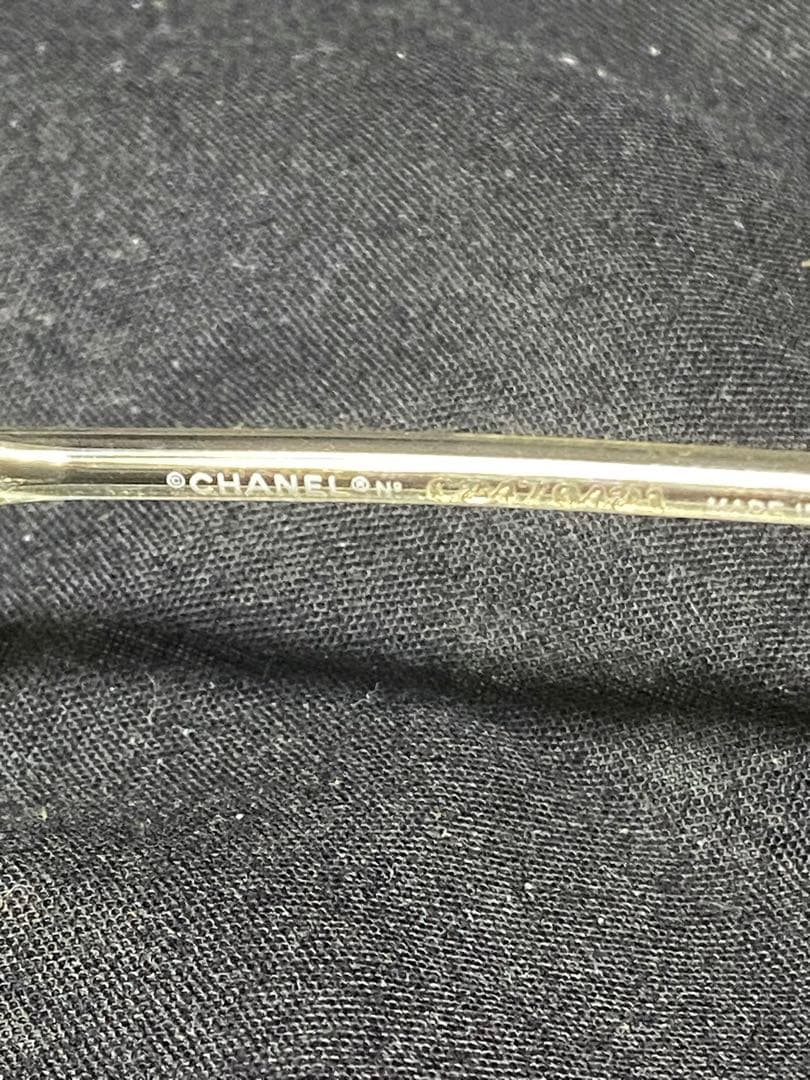 CHANEL 5044-B c660/Z1 クリアフレーム サングラス