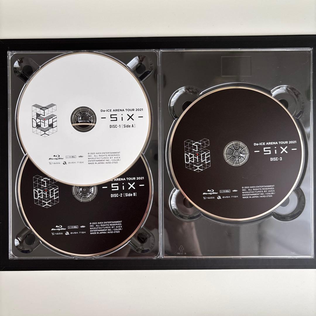 Da-iCE/ARENA TOUR 2021-SiX-〈初回生産限定盤・3枚組〉