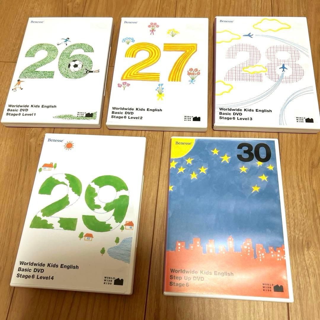 Worldwide Kids English Basic DVD セット