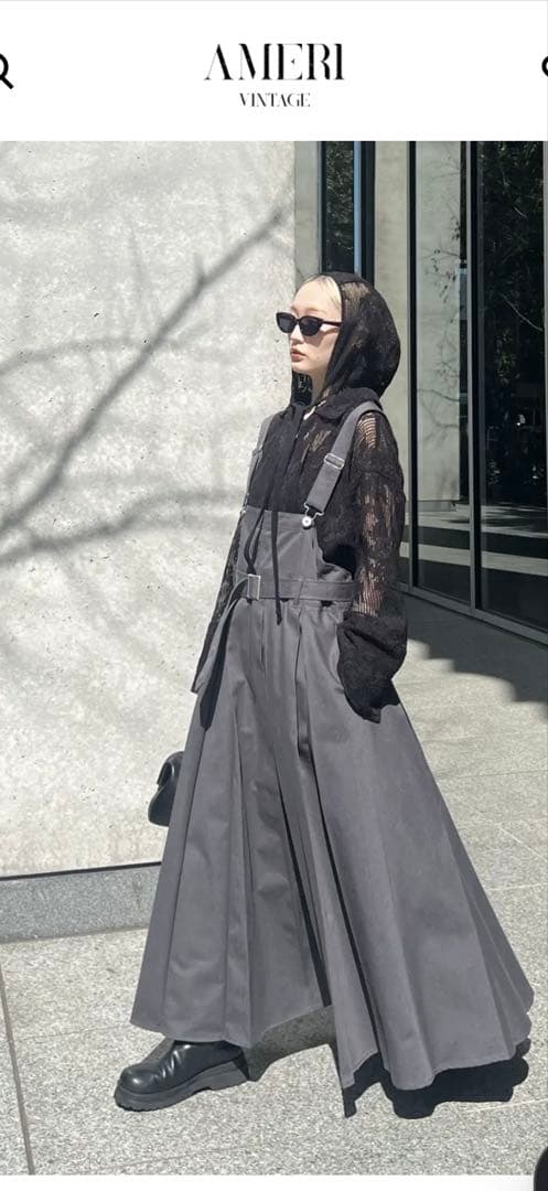 アメリヴィンテージ　Dickies® × Ameri PLEATS DRESS