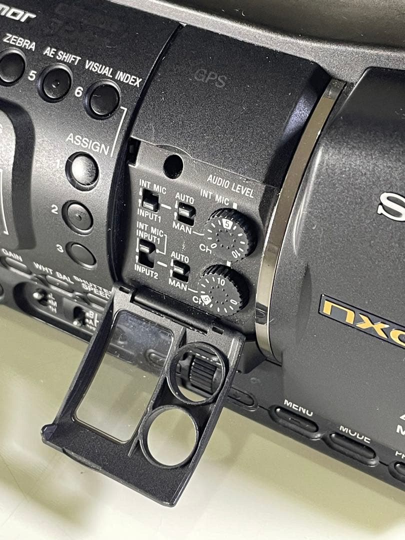 【美品通電時間少】HXR-NX5J+FMU128 ベストセラー機12年製