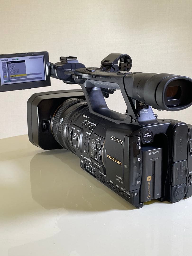 【美品通電時間少】HXR-NX5J+FMU128 ベストセラー機12年製