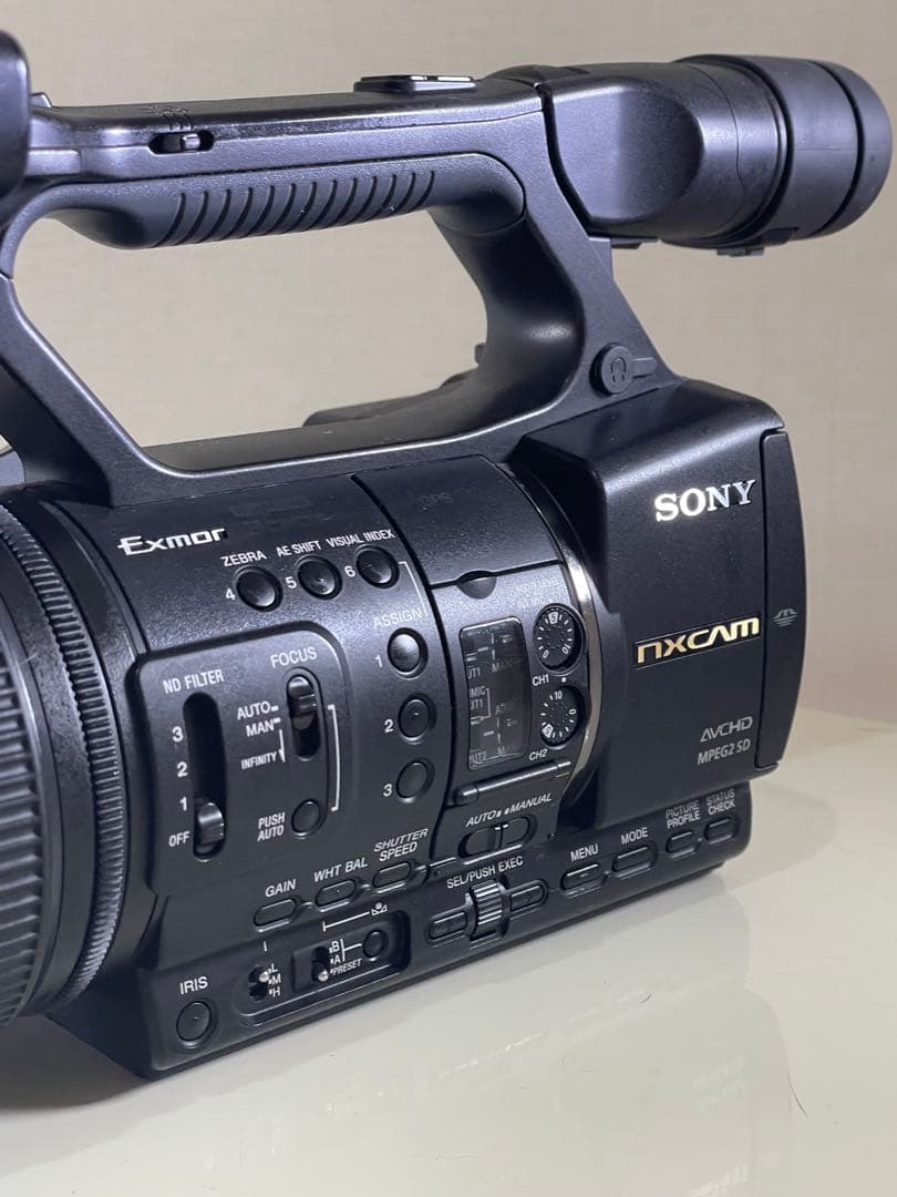 【美品通電時間少】HXR-NX5J+FMU128 ベストセラー機12年製