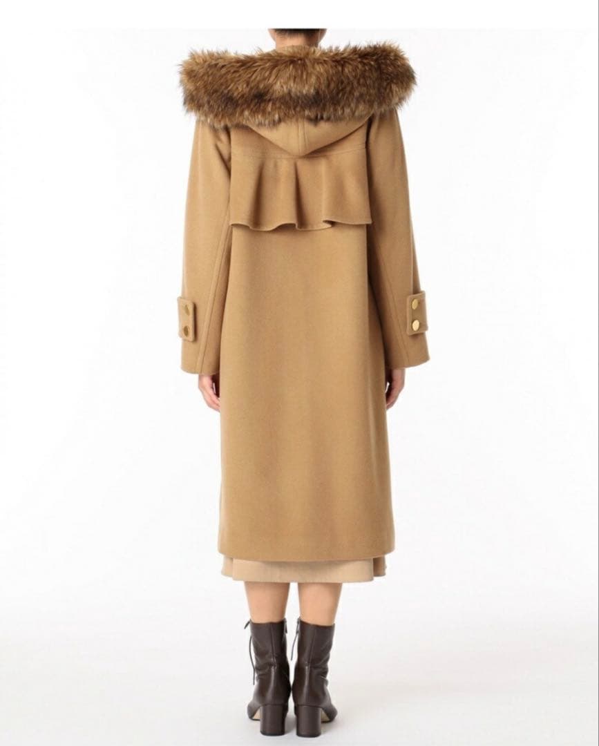 実*！様 【定価:79,200円】フード付ウールコート GRACE CONTIN